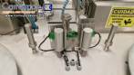 Sarong SAAS model blister forming and sealing machine for suppositories.