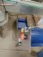 Stainless steel inclined treadmill with COBRA slats