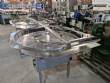 Masipack 1200 mm stainless steel rotating accumulator table