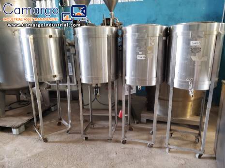 Stainless steel tank for 200L Alsop