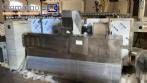 VS Tecnologia Industrial Continuous gas-fired tunnel oven in stainless steel with 3 trays.