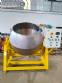 Bravaeco 500 liters stainless steel smooth tilting concrete mixer type drager