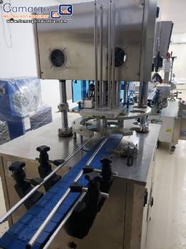 Bottling line for grains and chestnuts