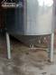 3,500 L stainless steel jacketed reactor tank