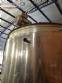 3,500 L stainless steel jacketed reactor tank