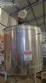 3,500 L stainless steel jacketed reactor tank