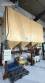 Coffee roasting line with silos roaster grinder and packaging machine