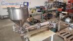 Semi-automatic filling machine for liquids and pasties with 1 nozzle