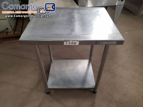 Stainless steel table