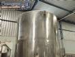 Stainless steel tank for storage and agitation, 2000 liters.