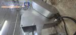 Ibrasmak meat block cutter/breaker with Simetria grinder and conveyor belt.