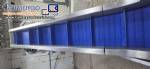 Ibrasmak meat block cutter/breaker with Simetria grinder and conveyor belt.