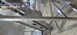 Ibrasmak meat block cutter/breaker with Simetria grinder and conveyor belt.
