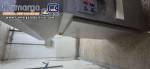 Ibrasmak meat block cutter/breaker with Simetria grinder and conveyor belt.