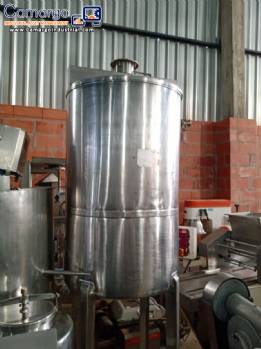 Stainless steel tank cowles