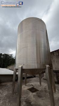 Recinox 25,000 liter stainless steel storage tank