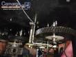 Gravimetric rotary filling machine in stainless steel with cabin