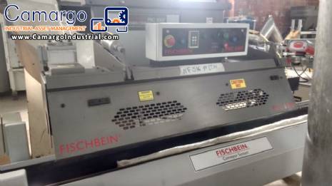 Fischbein PBC 6000 multi-layer paper bag sealer, closing and folding machine.