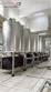 Stainless steel mixing and beating tanks with refrigeration for ice cream syrups