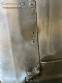 Programmable turbo oven in stainless steel, gas-powered.