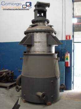 Stainless steel reactor 1250 L