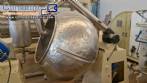 Coating machine with slats and stainless steel bowl 100 liters
