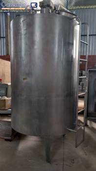 Stainless steel tank for 4,000 L Brasholanda