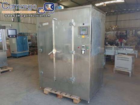 Oven for drying powders and granules with Lawes air circulation