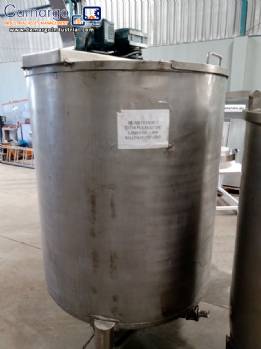 Stainless steel mixing tank