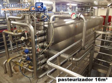 Tubular pasteurizer 16.000 L Tetra Pak