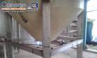 Insulated jacketed silo for storing glucose and fat, stainless steel interior, 15,000 liters.