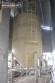 Insulated jacketed silo for storing glucose and fat, stainless steel interior, 15,000 liters.