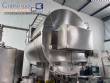 Continuous production line for Minas Frescal cheese, 2,000 liters, stainless steel.