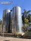 Vertical storage tank in AISI 304 stainless steel, 60,000 liters