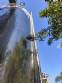 Vertical storage tank in AISI 304 stainless steel, 60,000 liters