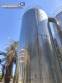 Vertical storage tank in AISI 304 stainless steel, 60,000 liters