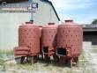 5 vertical cylindrical Tanks in carbon steel 4000 L each