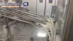 Linear filling machine with 7 filling nozzles