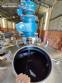Hermetic reactor jacketed tank in 316 stainless 2.800 L
