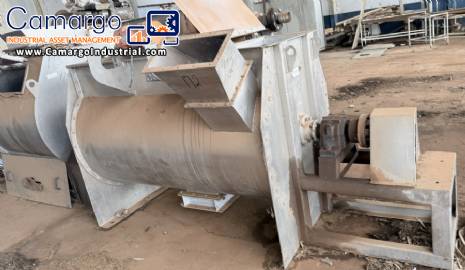 Coppi stainless steel ribbon blender for powders