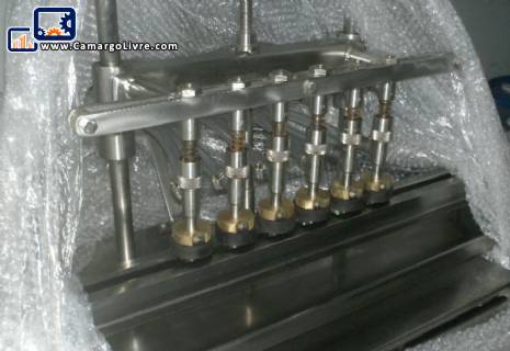 Pneumatic filling with stainless steel timer