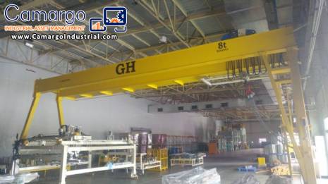 Gantry for transporting objects GH