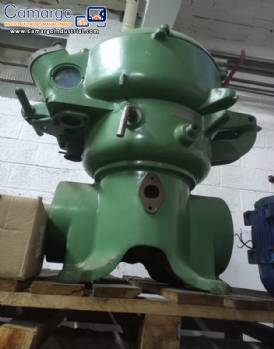 Westfalia 7,300 liters/hour centrifuge separator for industrial oil purification