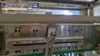 Automatic stainless steel labeling machine with two heads for Narita self-adhesive labels