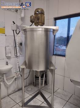 Stainless steel mixing tank for emulsification agitation