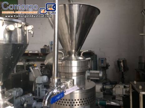 Vertical colloidal mill