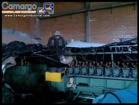 Machine for production of steel wool