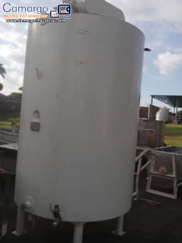 Carbon steel tank of 3500 litres Apema brand