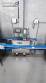 Machine for flattening and thinning biscuit dough 120 units per minute