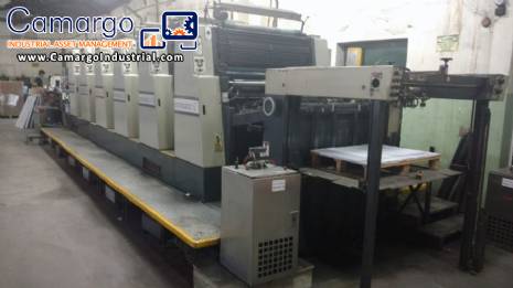 Miller TP104/6 offset printing press